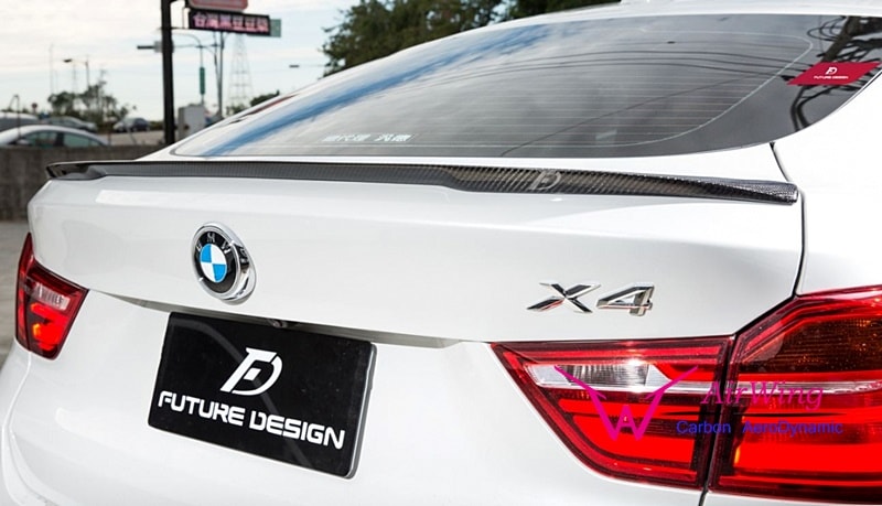 BMW F26 X4 - Performance style carbon trunk spoiler 01